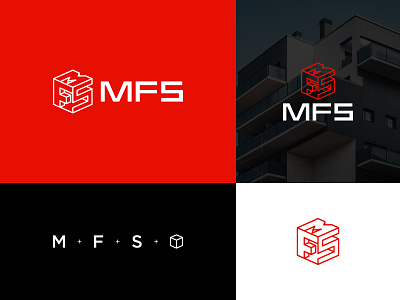 MFS architecture branding branding identity identity logo logodesign logos logotype mark symbol typography