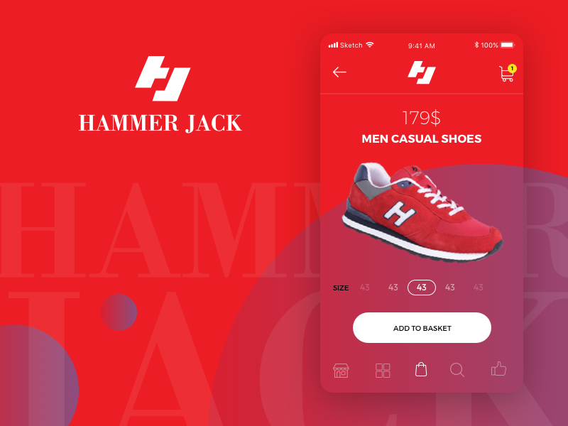 Hammer Jack Mobile App by Gokay Ataseven on Dribbble