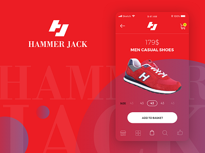 Hammer Jack - Mobile App app ecommerce edit ios shoes shop