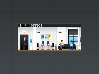 Pixel office