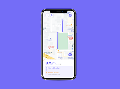 Daily UI #020 app dailyui design location tracker ui uiux ux