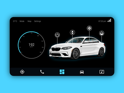 Daily UI #034 app car interface dailyui design illustration ui uiux ux web webdesign