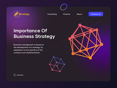 Daily UI/003 branding dailyuichallenge landing page simple design ui web design