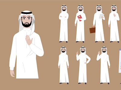 saudi characters app art branding design digital art icon illustration illustrations illustrator invitation vector