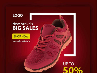 Shoe Facebook advertisement