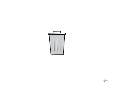 Recycle Bin blackandwhite design icon icon design product design