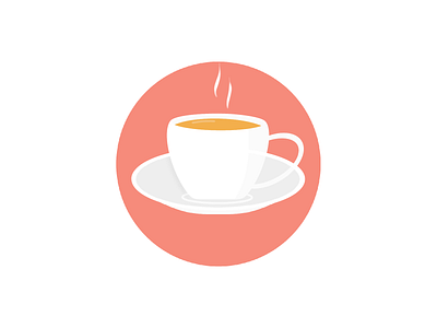 Tea Time app branding design dribble goodmorning illustration illustration art logo morning tea teatime