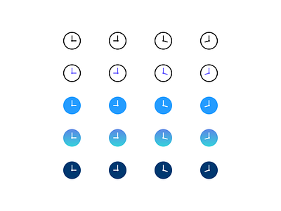 Time icons dribbble figma freelancer icons sketch time timeline ui vector icons