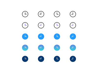 Time icons dribbble figma freelancer icons sketch time timeline ui vector icons