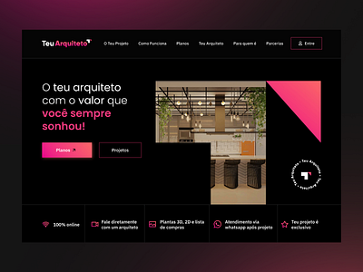 Teu Arquiteto - Website