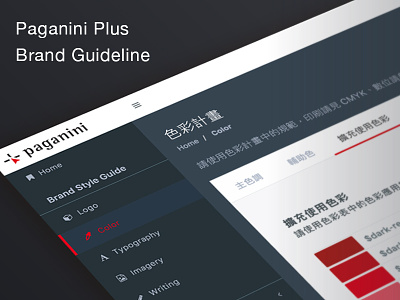 Paganini Guideline brand guideline