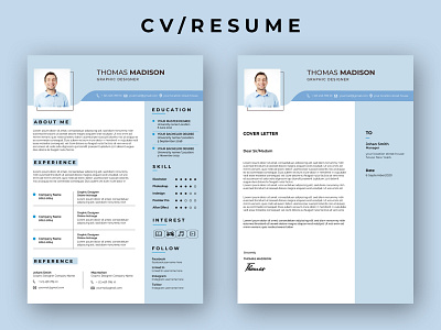 CV/RESUME advertisement branding businesscard design flyer illustration rollup typography