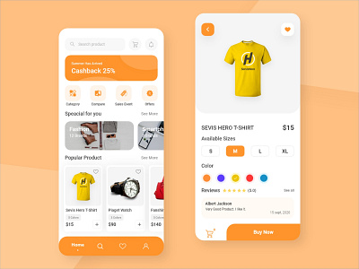 E-commerce Business App Concept