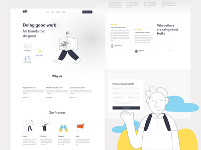 Web site/ landing page