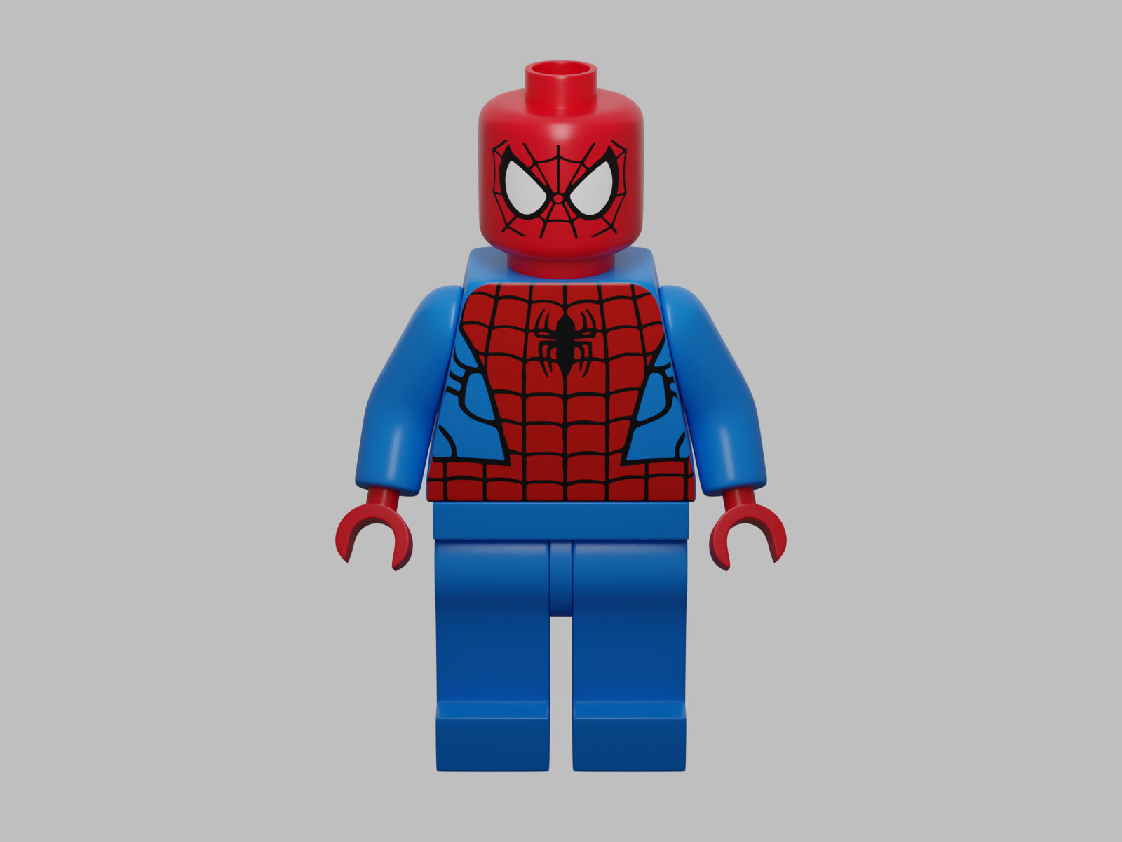 Lego Blender 3D Modelling Spiderman by Bohdana Prozorova on Dribbble