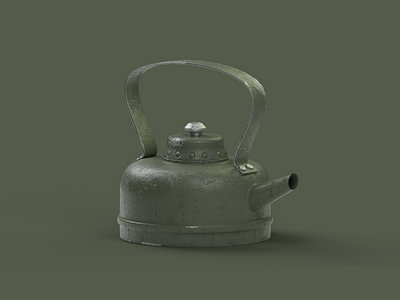 Kettle Model in Blender 🫖