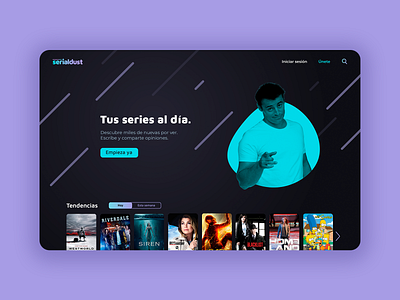 Serialdust: TV shows social network web