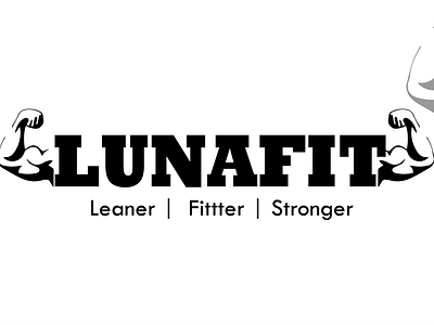 lunafit logo design