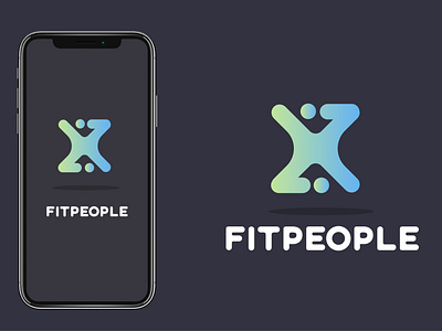 Fitpeople logo design