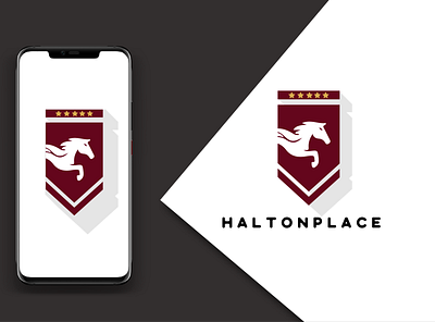 Halton Place Logo Design animation app design branding design icon illustration logo design logodesign logodesigner typography ui ux web