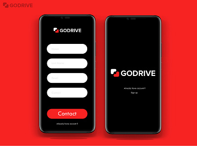 GoDrive app design animation app app design app designer app logo app template branding design icon illustration logo design logodesign logodesigner typography website design