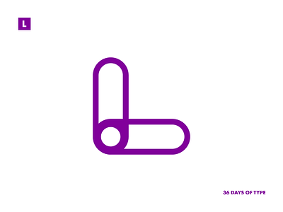 Letter L 36daysoftype 36daysoftype07 alphabet alphabet typography alphabetdesign design flat graphicdesign icon letter l logotype minimal typedesign typeface typography vector ypeart