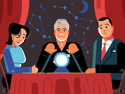 Astrologer astrologer astrology magic sorcery miracle destiny divination constellation character magic ball fortune teller twin peaks