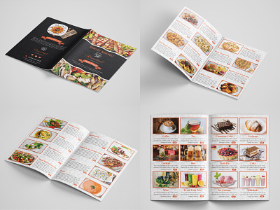 Food Products Catalog Brochure Template a4 brochure bi fold brochure branding brochure brochure design catalog design catalogue food and drinks food brochure food catalog food menu graphic design menu design minimal design modern design print design product catalog resturant menu typography vector design