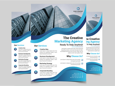 Corporate Business Flyer a4 abstract advertisement advertising agency business business flyer clean corporate business flyer corporate flyer design flyer flyer design flyer template minimal modern modern design modern flyer template vector