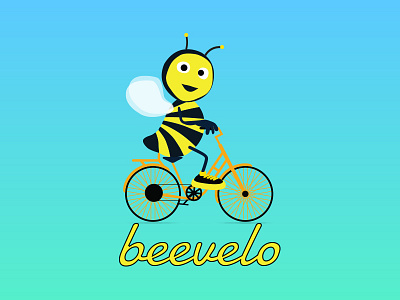 Beevelo App Icon android icon bee fitness gear icon design illustration ios icon photoshop physical sport yummy