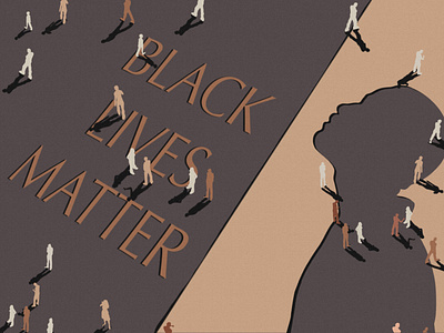 Black Lives Matter black blm digital art illustration lives matter procreate procreate art