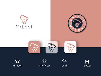 MrLoaf II Bakery Logo Design