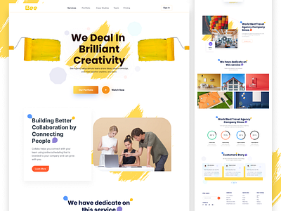 Bee - Home Decor and Interior Design Website architect architecture clean decoration homedecor interior design landing page minimal ui ui design ux ux design web design website