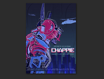 Chappie film poster character film poster