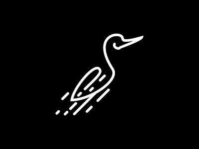 goose Logo animals bird logo branding clean design elegant goose icon lineart logo unique logo