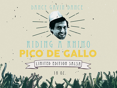 Salsa Label Design - Dance Gavin Dance