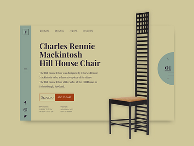Furniture Website ecommerce furniture graphic design illustration ux ui webdesign
