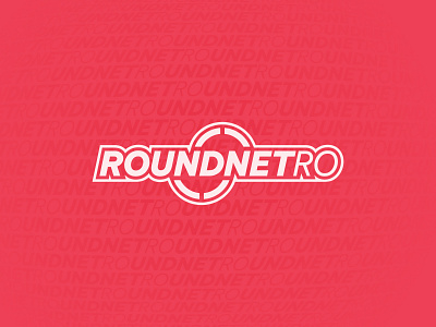 Roundnet.ro - Romanian Spikeball/Roundnet community ball design dynamic graphic design logotype minimalist logo romanian round roundnet spikeball sports