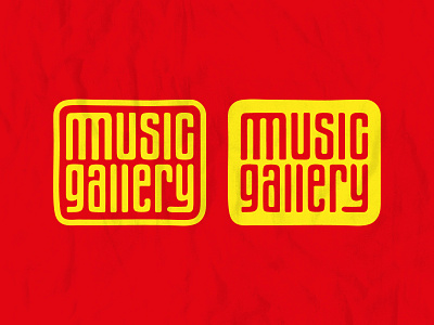 music gallery - interactive jazz music exhibition adobe illustrator branding contrast design exhibition gallery grainy graphic design jazz logo logotype minimalist logo music vector vivid