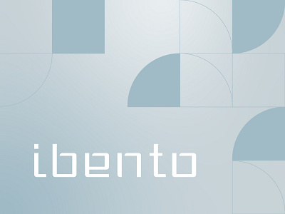 ibento – event logistics adobe illustrator branding company custom type design event geometric graphic design grey logistics logo logotype minimalist logo organizing solid typography vector white