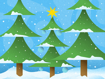 Christmas spirit is coming :P adobe illustrator christmas design grain illustration love nature spirit vector winter