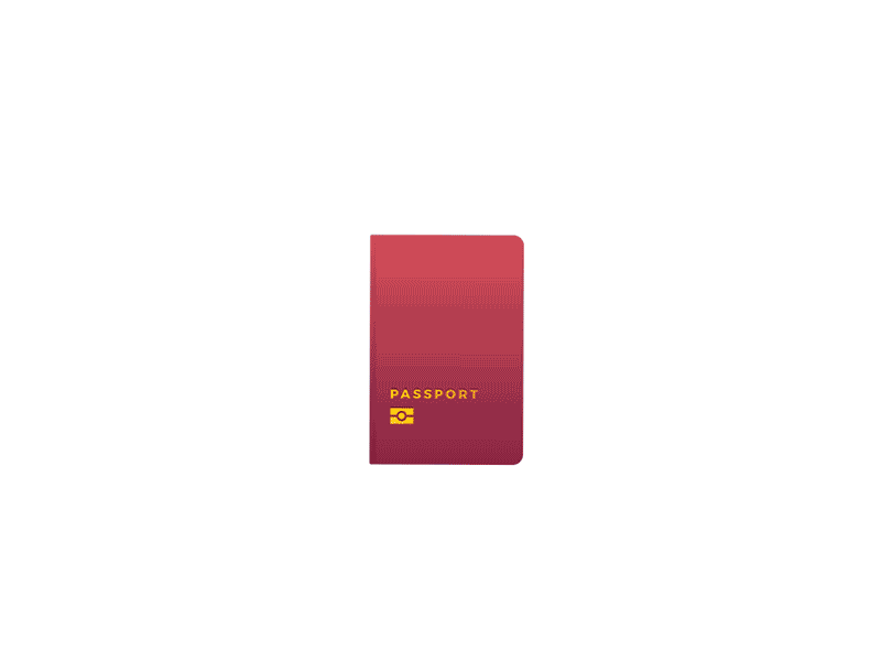 Onboarding Animation 2d 3d effects animation gif identification iphone oboarding passport scanning ux