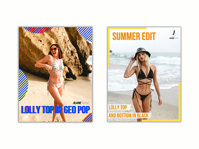 Jilaine Swim Email Designs