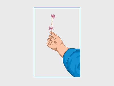 Can you hold it? design digital digital painting flower illustration