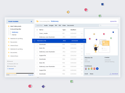 File Manager app design designer icon minimal ui ux ux design ux designer website