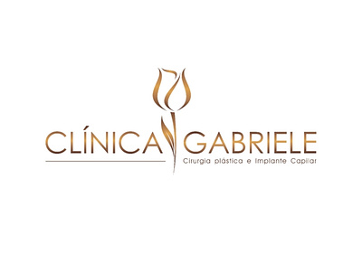 Clinica Gabriele beauty branding clinic cosmetic health illustration logo vector