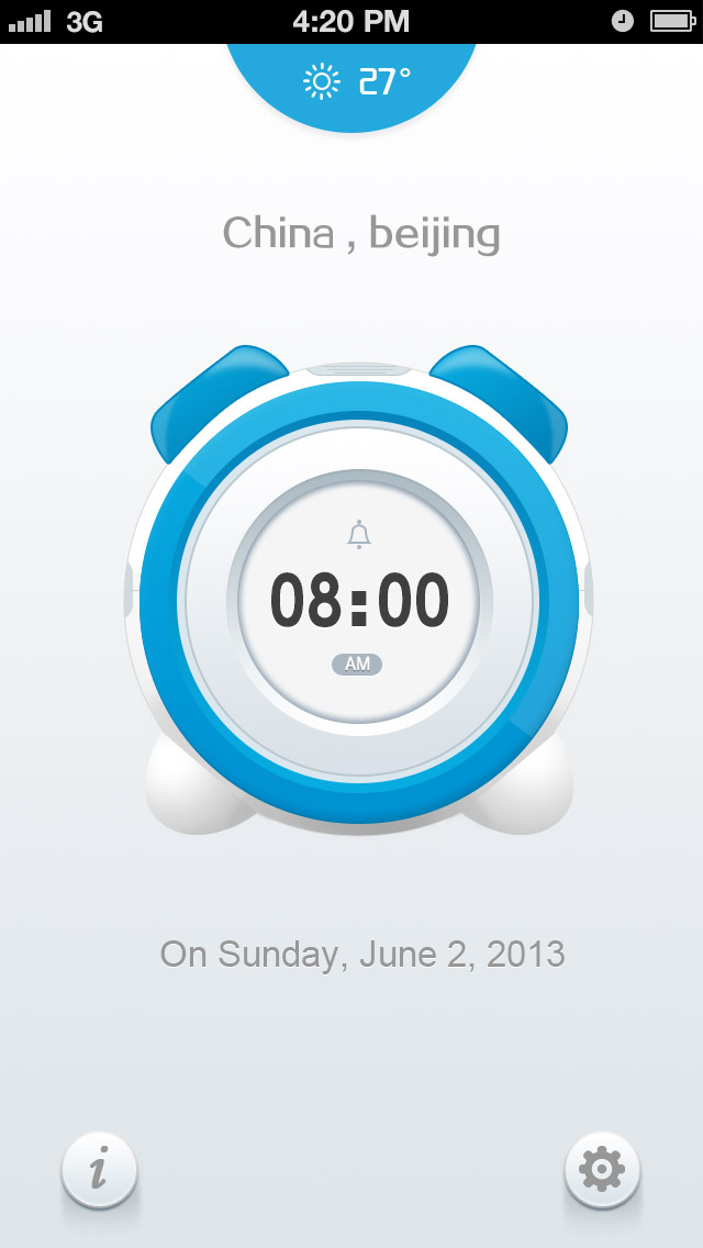 apple alarm clock change