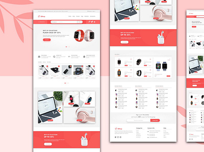 Landing page design agency website branding converter email design email receipt email template html illustration landing page psd to html website design