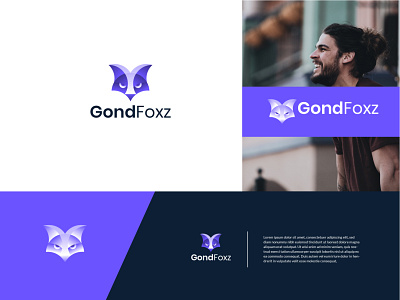 gondfoxz branding design logo