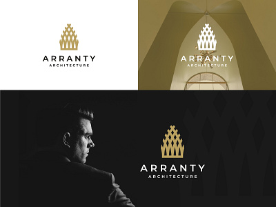 arranty architecture branding design logo